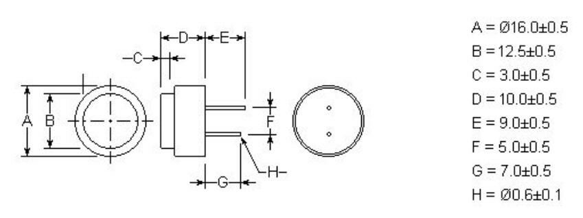 Open Structure Ultrasonic Sensor TA0040162T-R_1