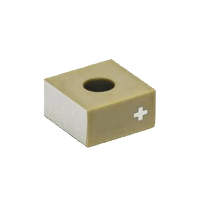 610Khz Piezoelectric Chips square with hole