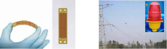 Flexible piezoelectric device