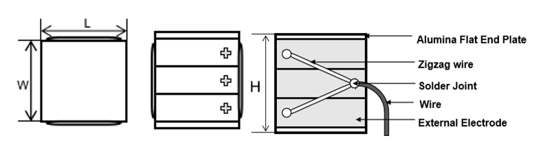 Rectangle Piezoelectric Stack Actuators